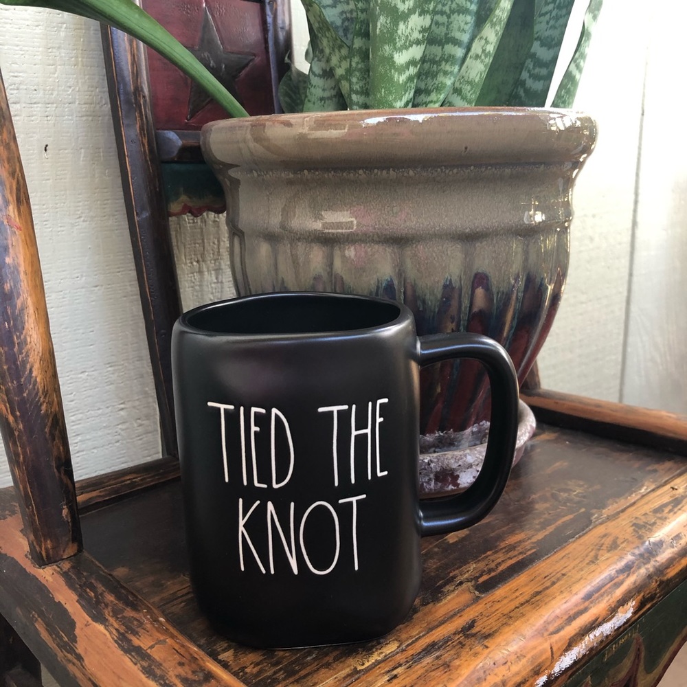 Rae Dunn Tied The Knot Mug.